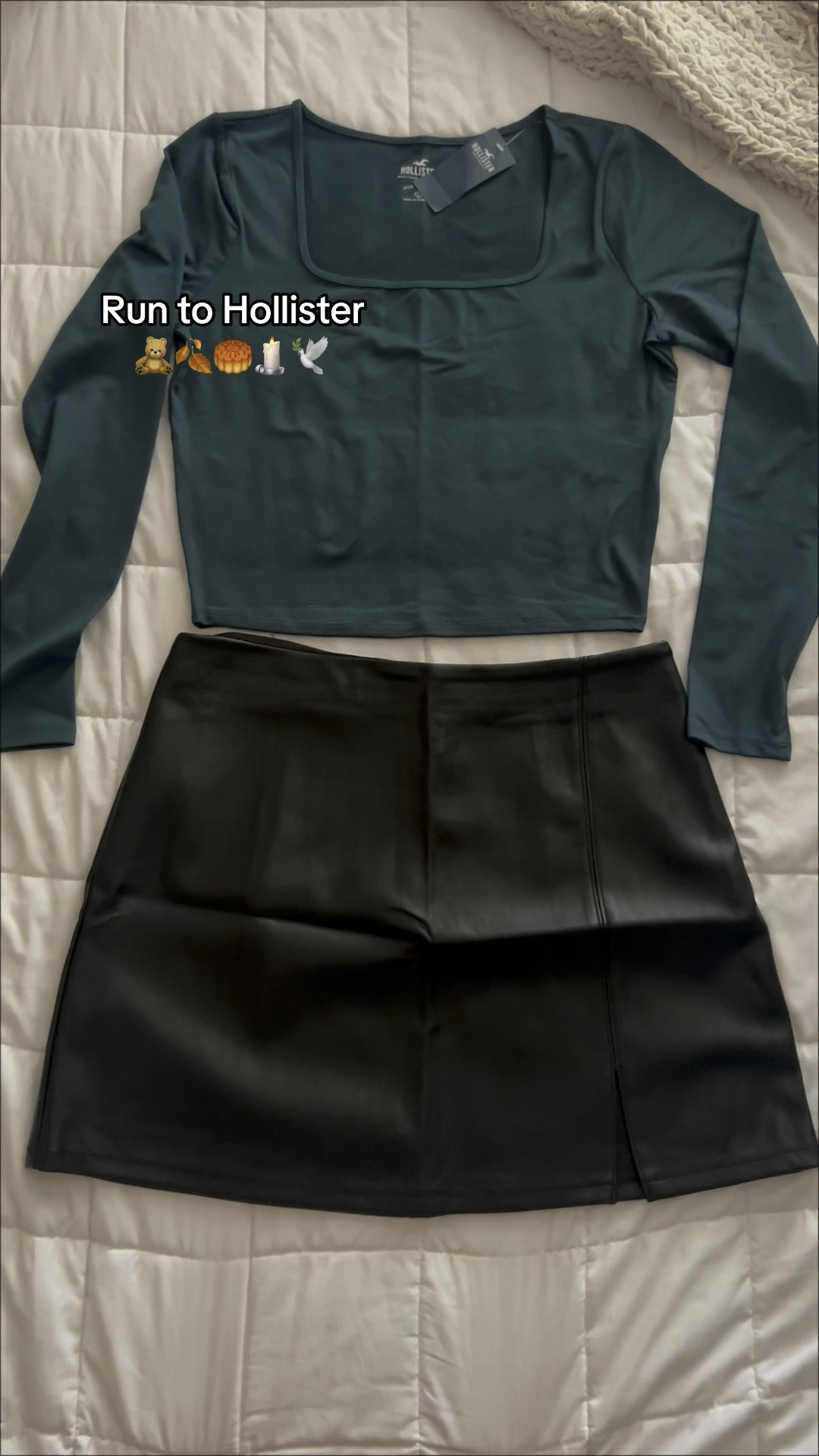 Hollister Mini Haul. Two skirt outfits🫶

#LTKstyletip #LTKHolidaySale #LTKSeasonal