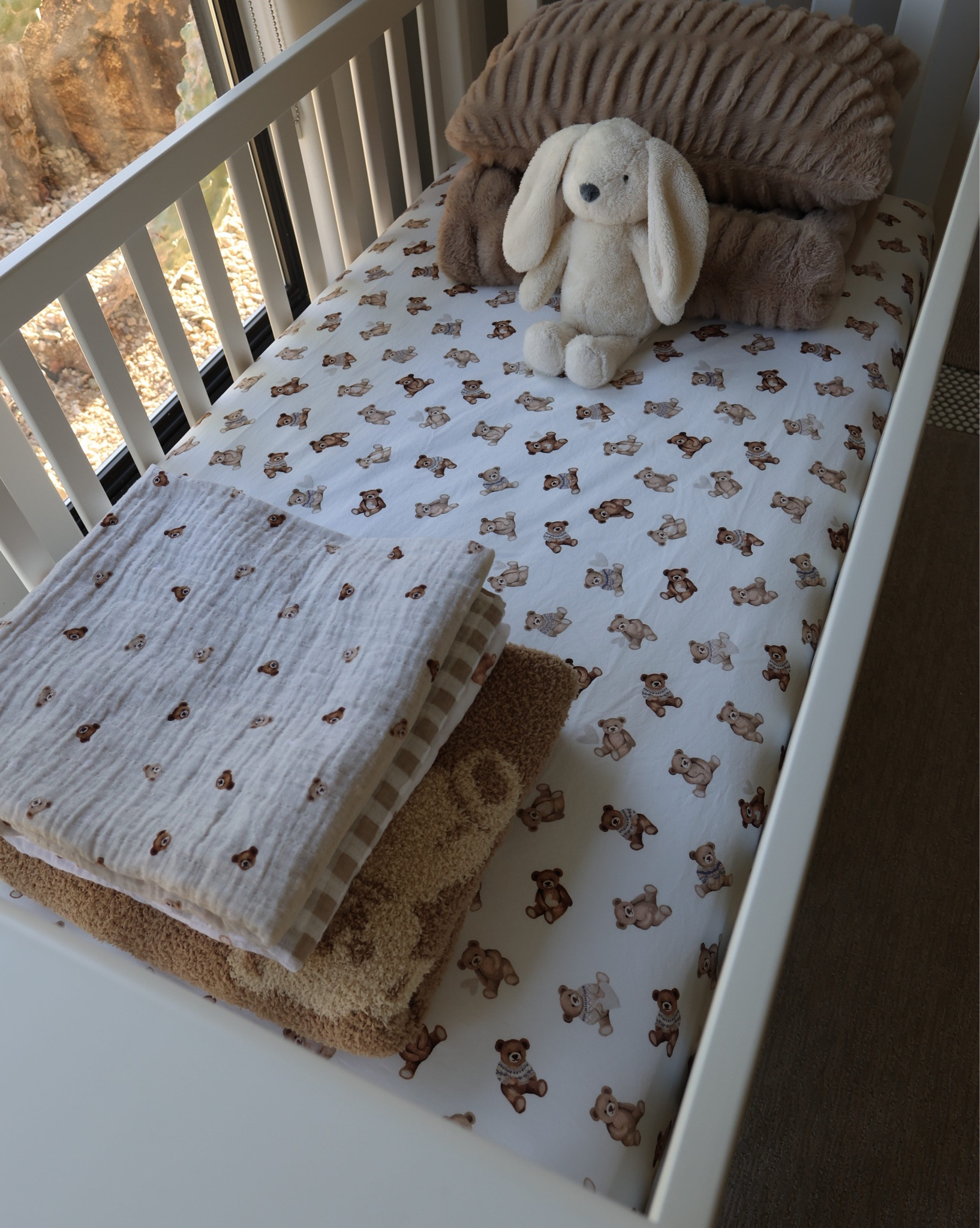 The babe’s sheets are on sale! 🧸 #teddybear #nursery

#LTKBaby #LTKKids #LTKBump #LTKMothersDay #LTKdayinmylife #LTKmomlife