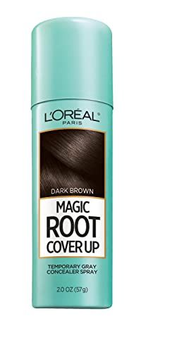 Amazon.com: L'Oreal Paris Magic Root Cover Up Gray Concealer Spray Dark Brown 2 oz. : Everything ... | Amazon (US)