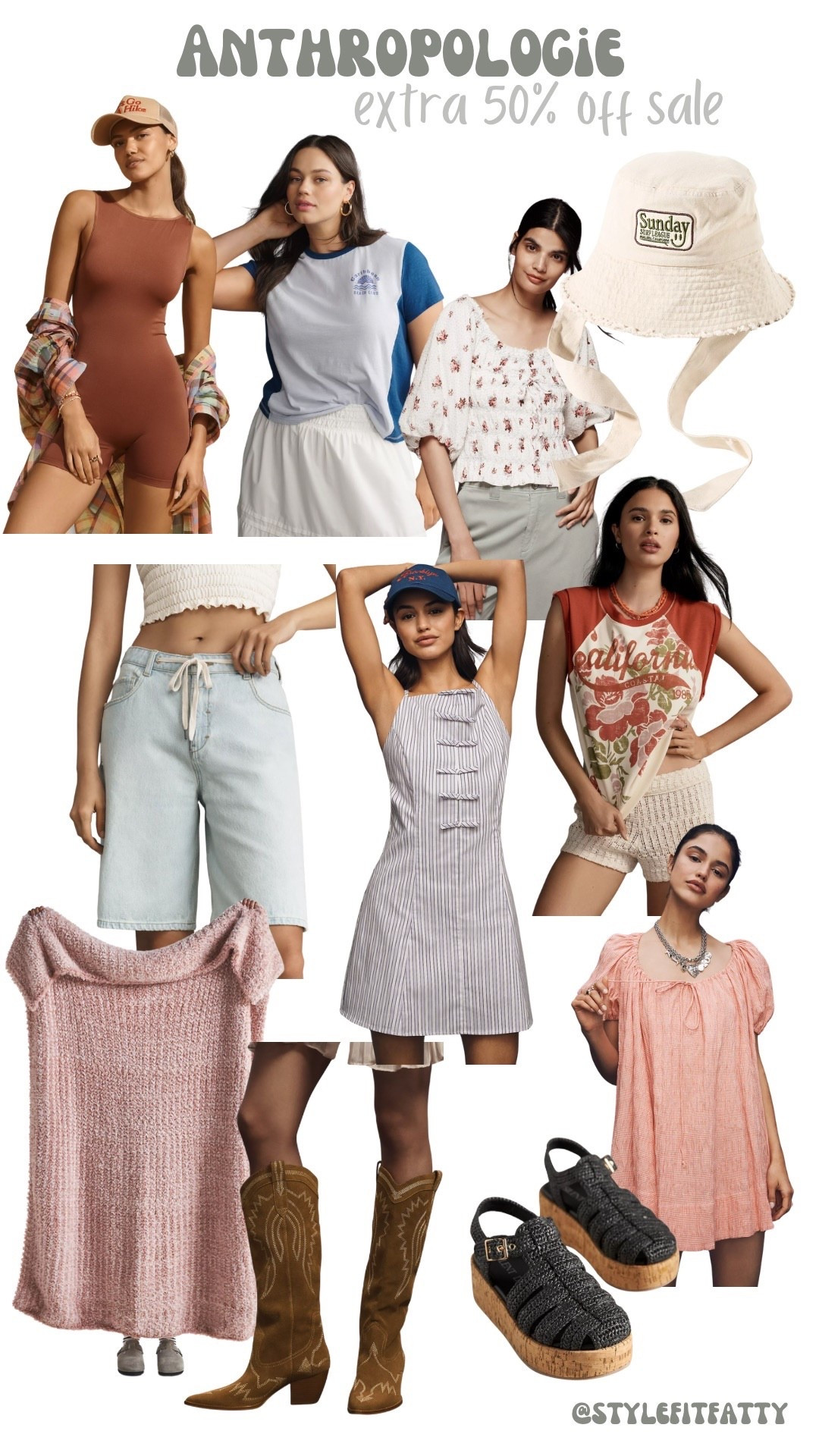 Fun fits for the summer! Extra 50% off Anthropologie sale!! #anthropologiesale #summersale #summerstyle

#LTKSeasonal #LTKSaleAlert #LTKStyleTip