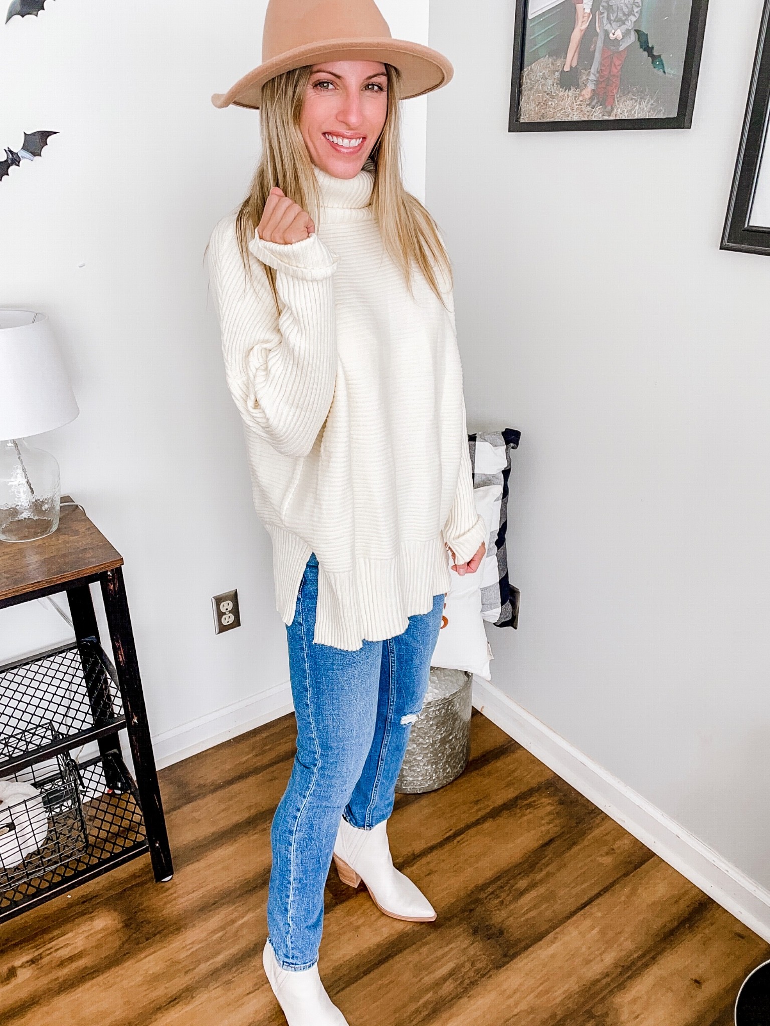 Amazon sweater, Abercrombie jeans , fall outfit 

#LTKunder50 #LTKSeasonal #LTKSale
