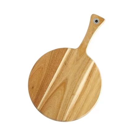 Round Cutting Board - Charcuterie Serving Tray with Handle for Cheese and Meats | Walmart (US)