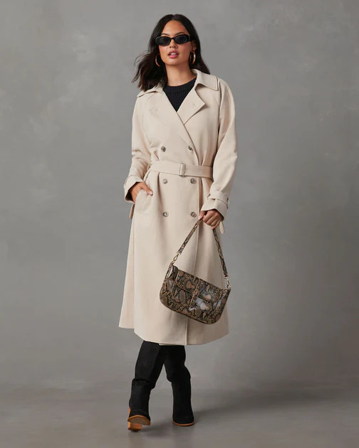 Holmes Trench Coat - Beige | VICI