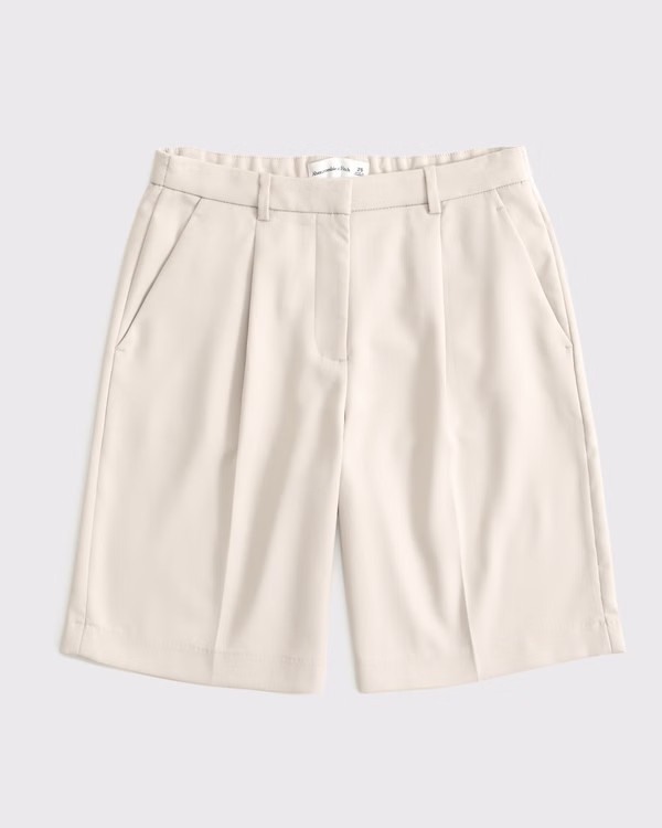 Women's Mid Rise Bermuda Short | Women's Bottoms | Abercrombie.com | Abercrombie & Fitch (US)