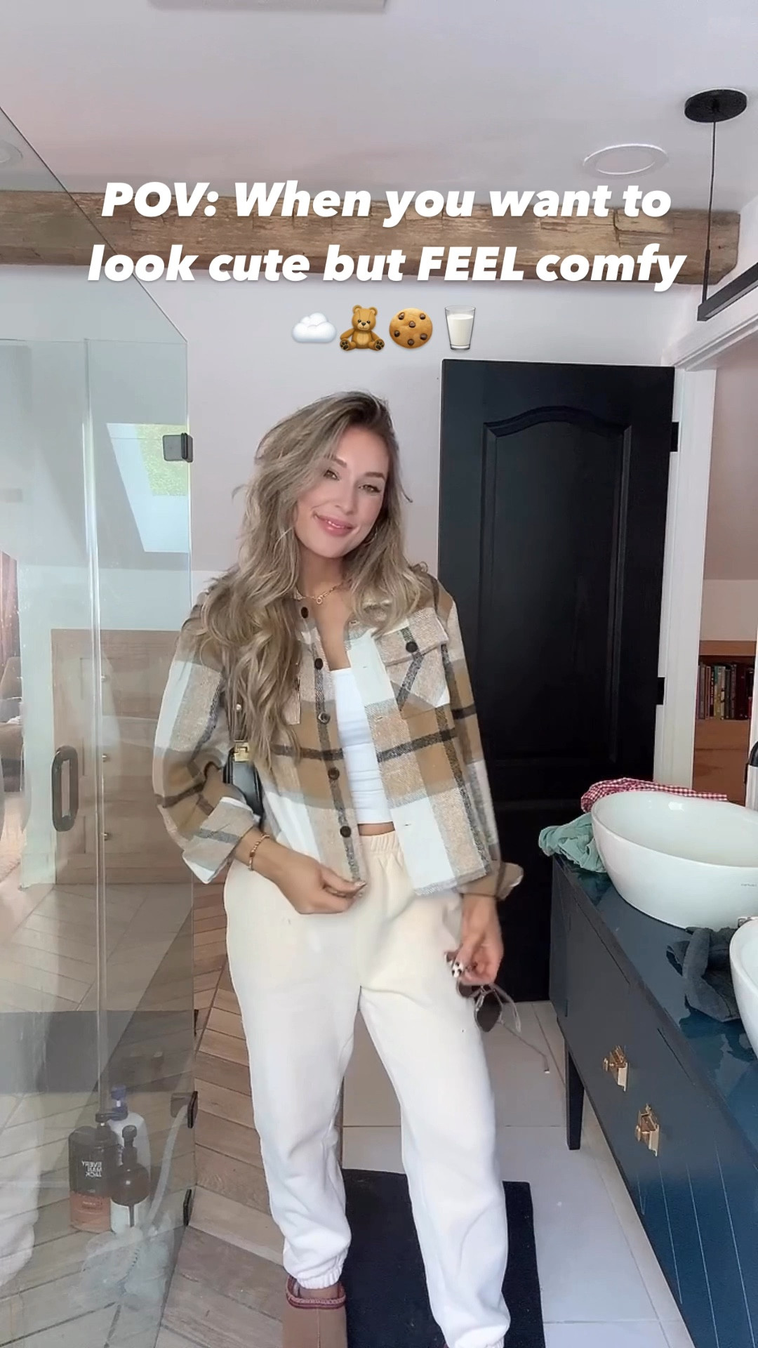 The sweatpants come in a set and are my favorite from Amazon. I mix and match with them all the time! The jacket is also Amazon, wearing a small in both! 

#LTKFindsUnder50 #LTKSeasonal #LTKStyleTip