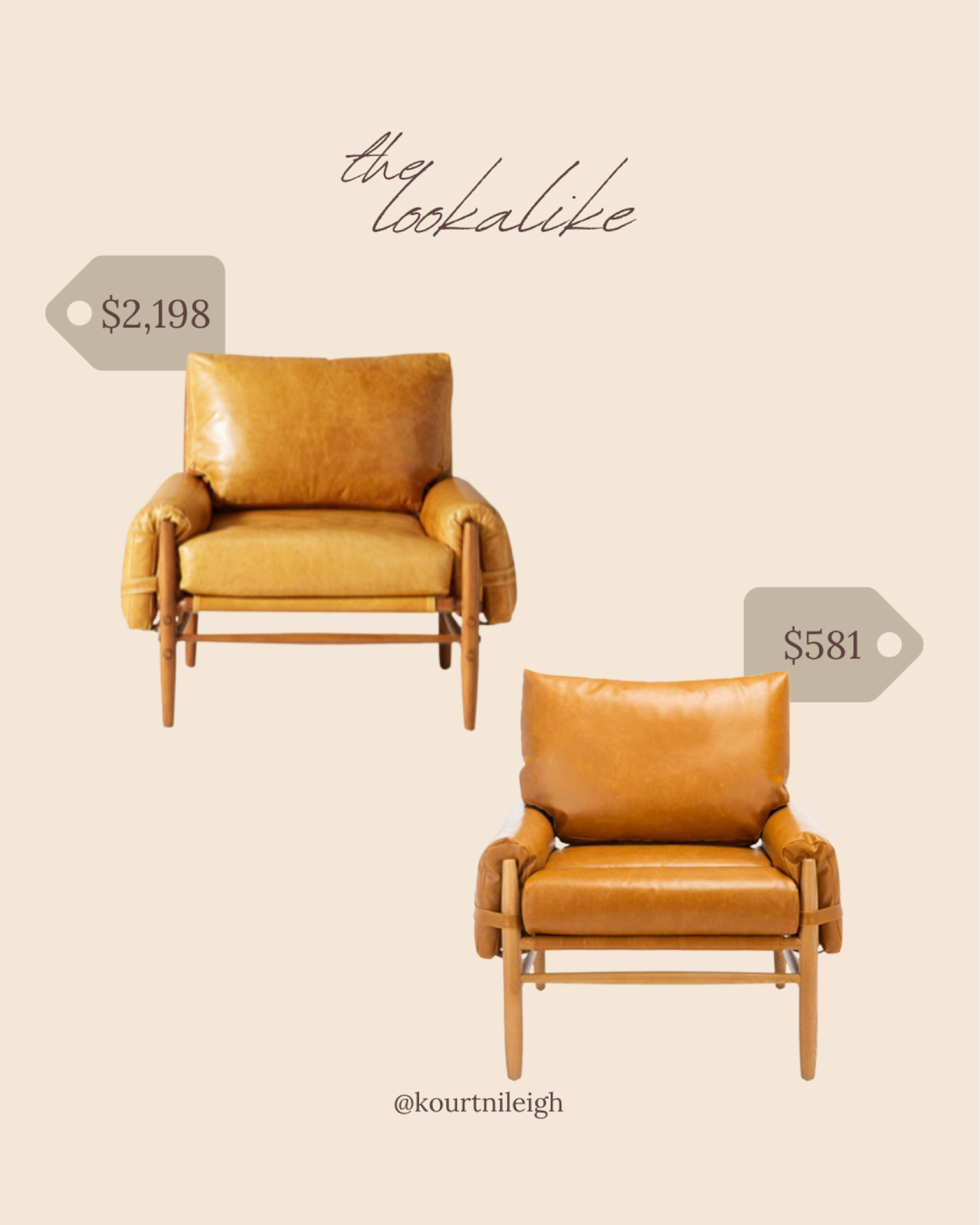 Today’s Lookalike is tooo good! These mid century leather brown armrests are a perfect addition for any space. I found an almost identical dupe for a fraction of the cost, for $581! What a deal! 

#LTKSeasonal #LTKHoliday #LTKhome