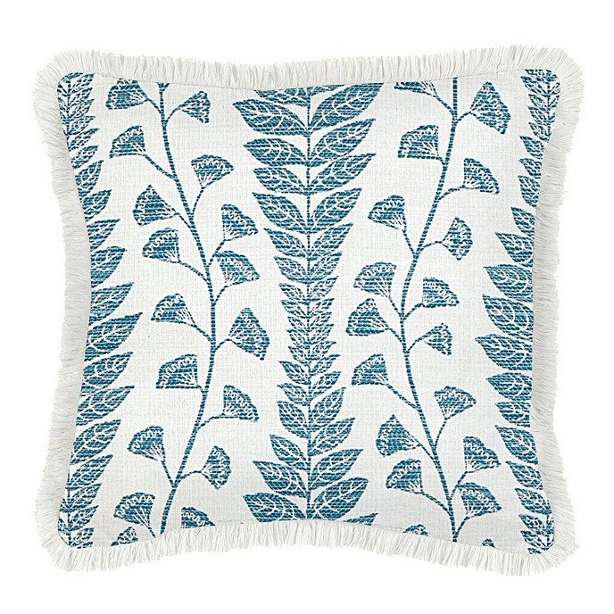 Lucia InsideOut Fringed Outdoor Pillow | Ballard Designs | Ballard Designs, Inc.