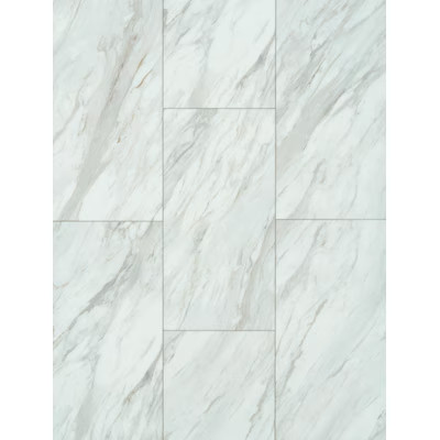 SMARTCORE Pro Gardena Marble 12-in x 24-in Water Resistant Interlocking Luxury Vinyl Tile (15.83-... | Lowe's