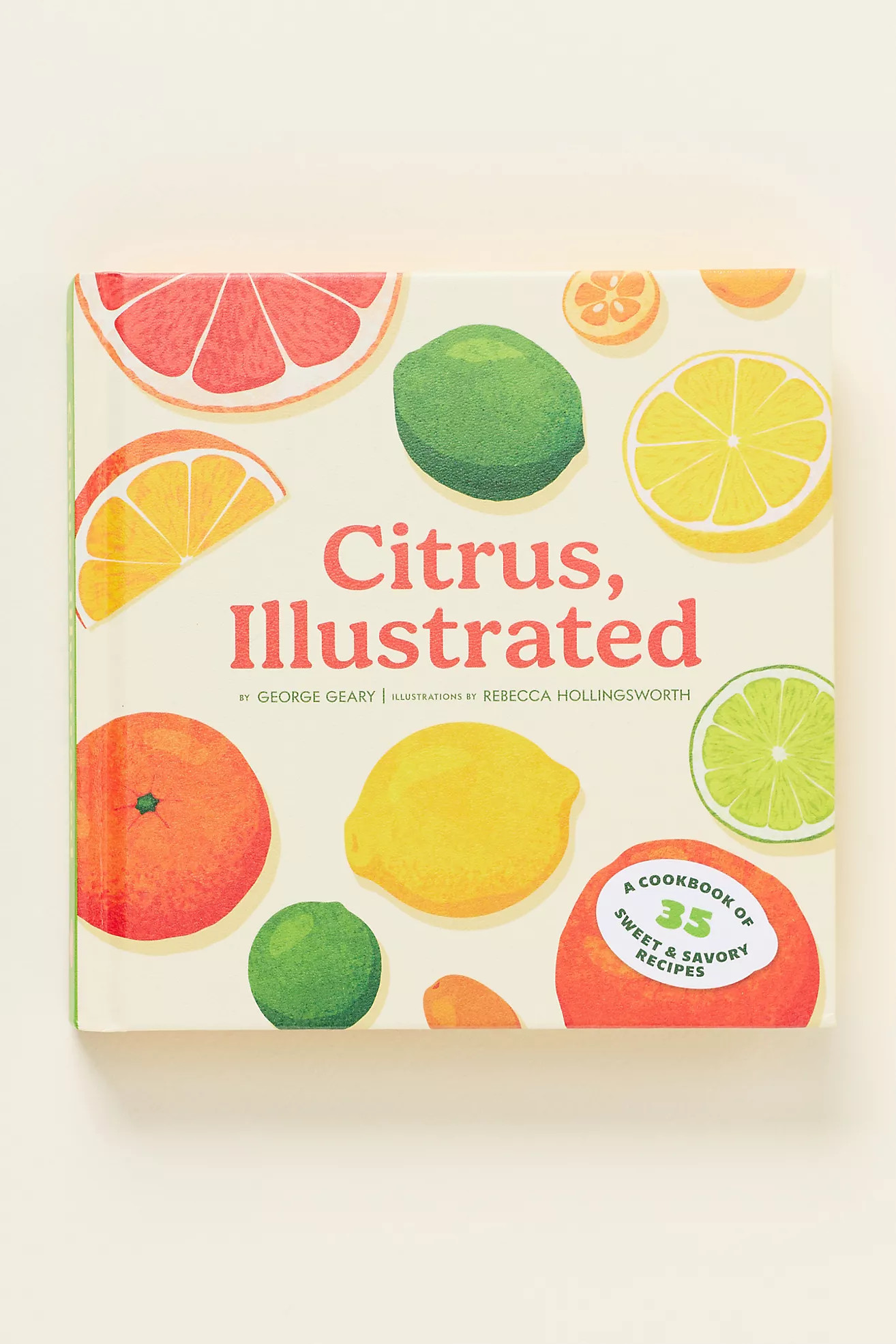 Citrus, Illustrated Hardcover Cookbook | Anthropologie (US)