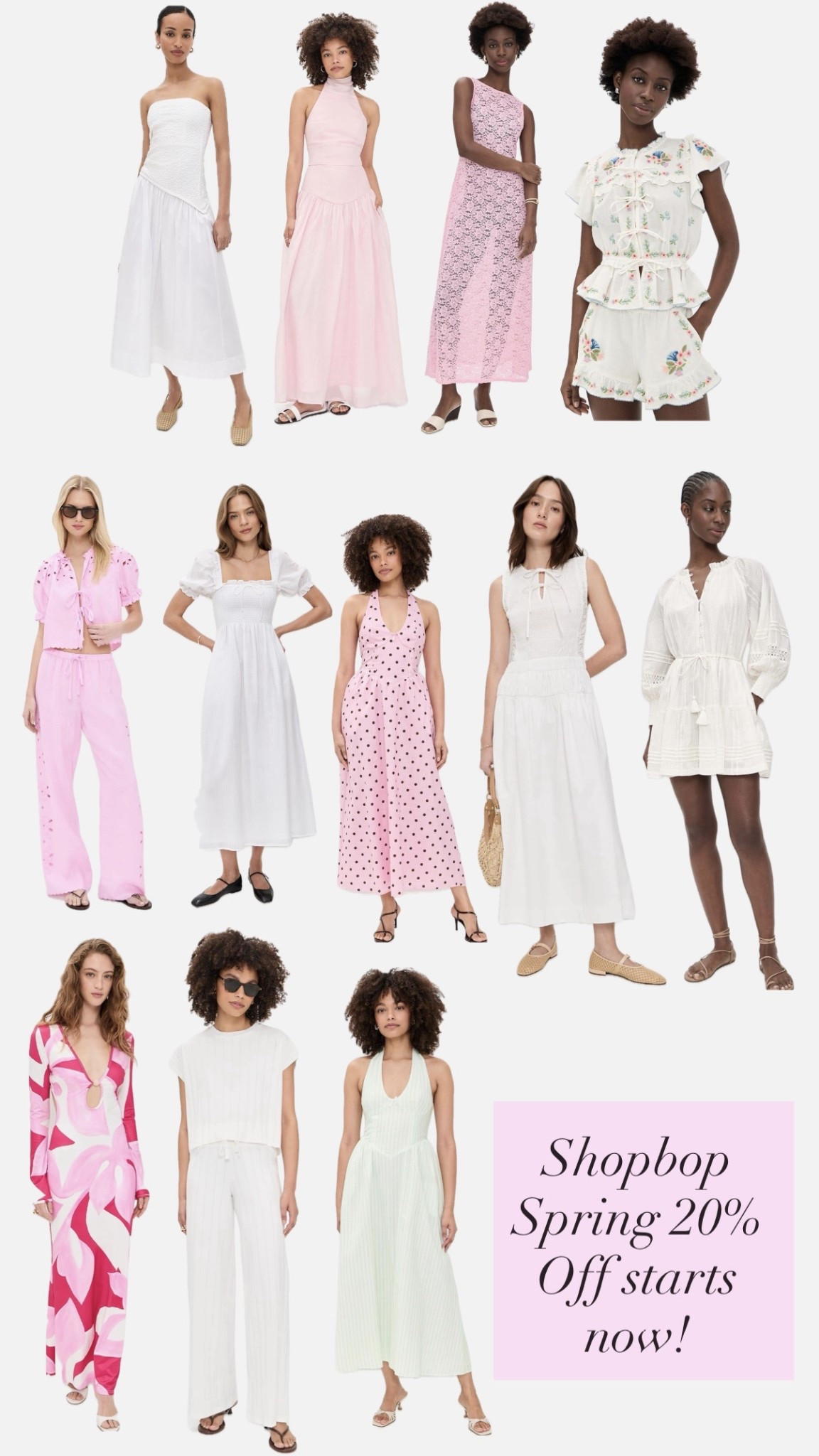 Give me alllll the ballerina pink! Shopbop 20% off spring event starts now! Enter "SPRING20" at checkout for amazing deals on summer dresses and sets! Everything you need this spring summer, now! Under 200 

#LTKOver40 #LTKSeasonal #LTKmomlife