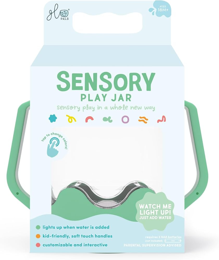 Glo Pals - Sensory Jars, Water Activated Children's Toy - Lucky Charm - Teal | Amazon (CA)