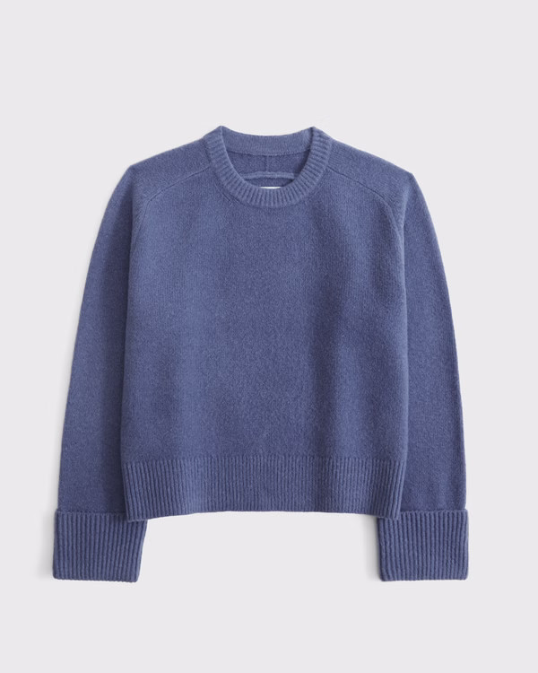 Women's The A&F Madeline Crew Sweater | Women's New Arrivals | Abercrombie.com | Abercrombie & Fitch (US)