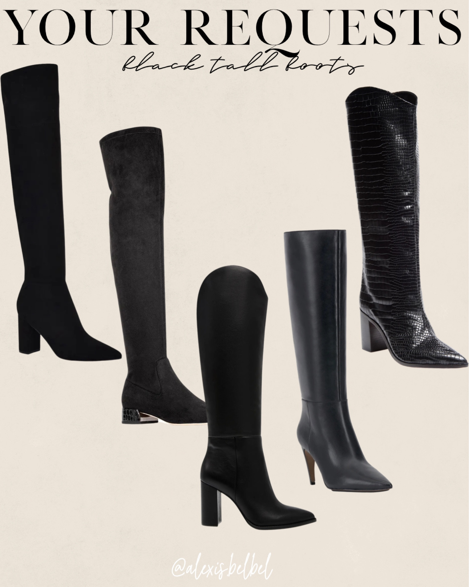 Black tall boots size 7 

#LTKFindsUnder100 #LTKFindsUnder50