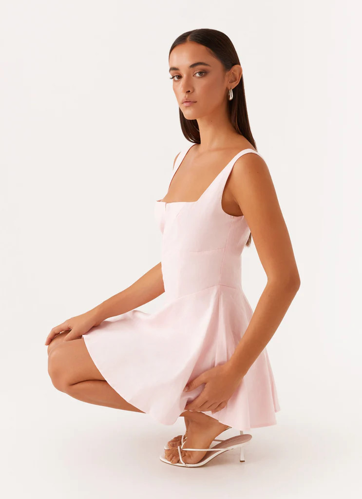 The Isle Mini Dress - Pink | Peppermayo (Global)