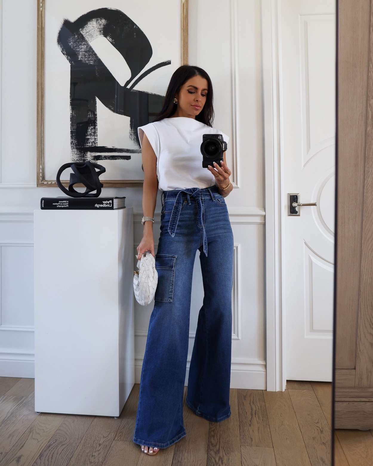 Spring denim outfit idea
Walmart belted denim wearing a size 0
Walmart white tee wearing a size XS


#LTKFindsUnder50 #LTKFindsUnder100 #LTKStyleTip