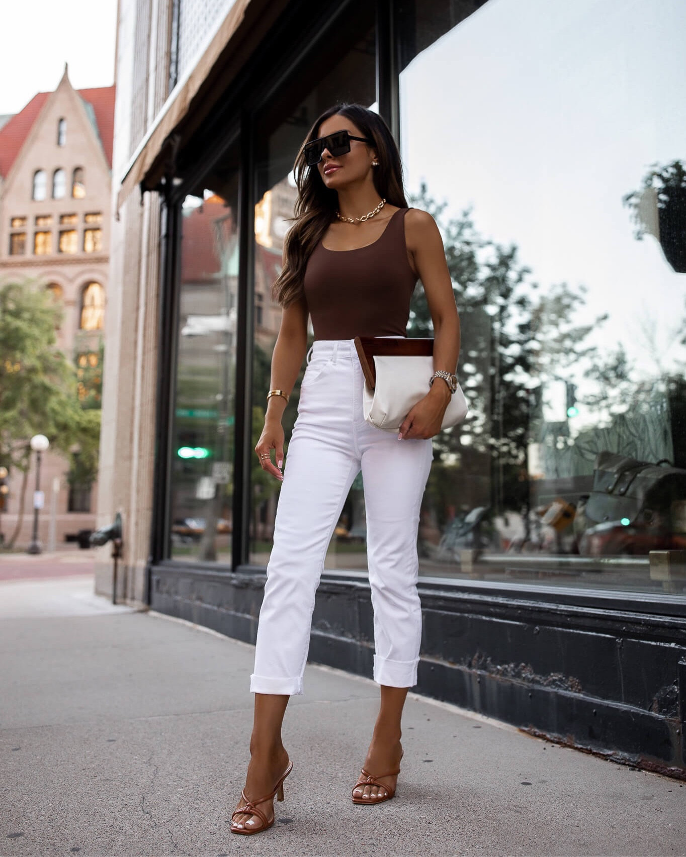 Express spring outfit ideas
Express body contour bodysuit 
Express white jeans
Express sandals (linked similar)

#LTKunder100 #LTKunder50 #LTKstyletip