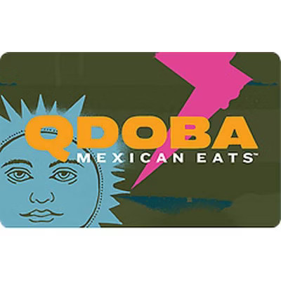 $50 Qdoba Mexican Eats Gift Card (Mail Delivery) | Target