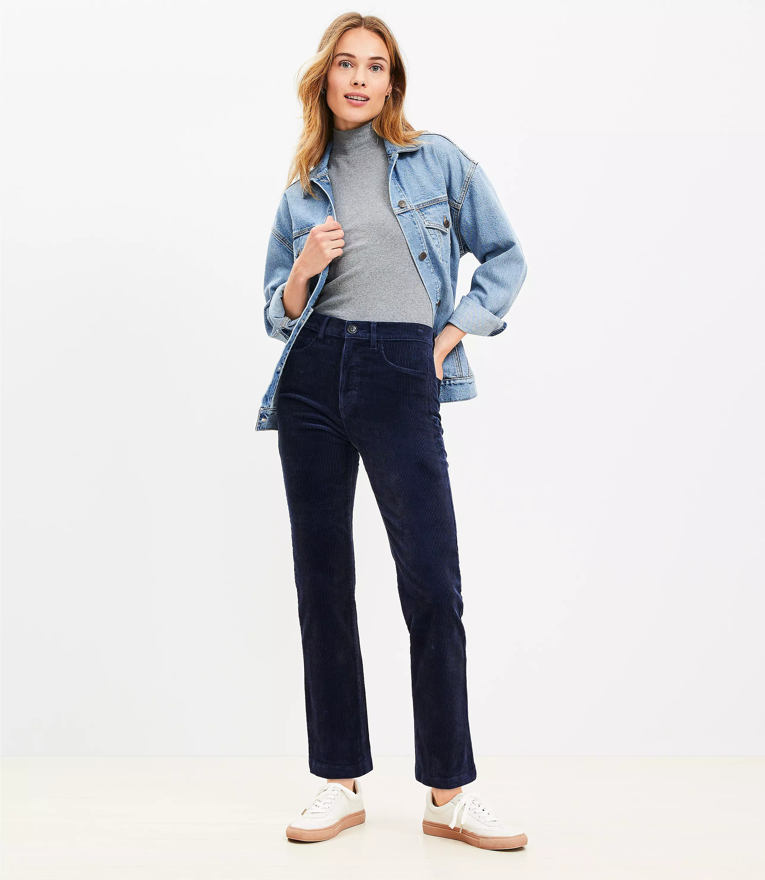 Straight Corduroy Pants | LOFT