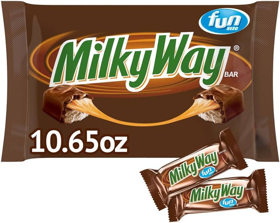 MILKY WAY Fun Size Milk Chocolate Candy Bars, 10.65 oz Bag | Amazon (US)
