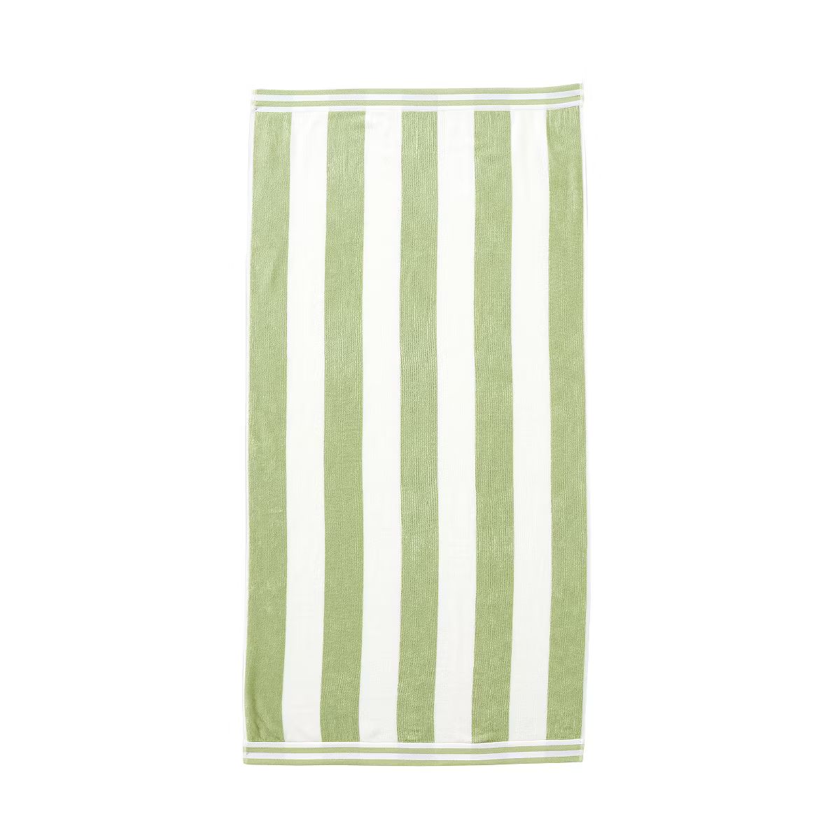 100% Cotton Cabana Striped Beach Towels - Great Bay Home | Target