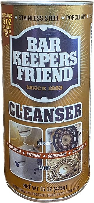 Bar Keepers Friend\u00ae Cleanser & Polish: 15 OZ | Amazon (US)