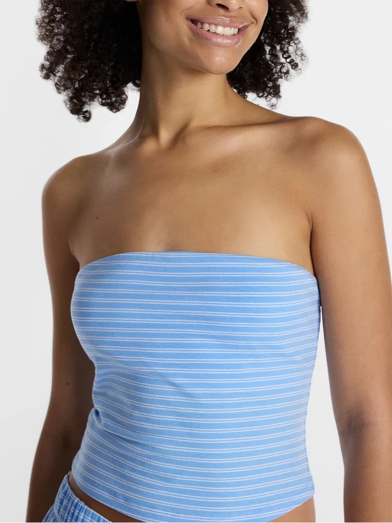 No Boundaries Women\u2019s Cloud Core Sleepwear Tube Top, Sizes XXS \u2013 3X - Walmart.com | Walmart (US)