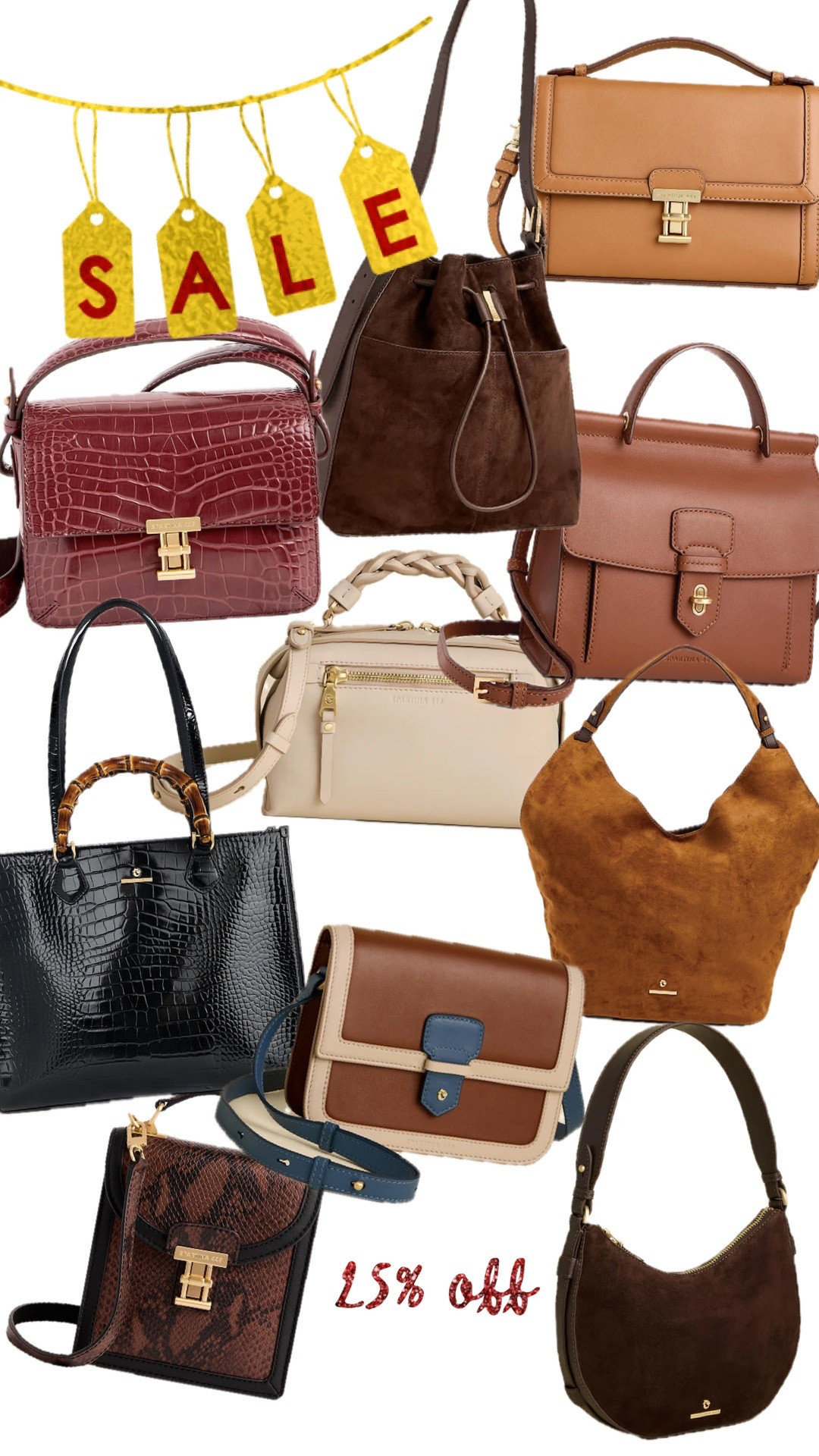 Spartina 449 just launched new premium leather handbags for fall. They are giving us 25% off handbags August 21-23….no code needed!

#LTKSeasonal #LTKSaleAlert #LTKOver40