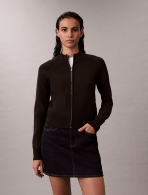 Tech Knit Zip Sweater | Calvin Klein | Calvin Klein (US)