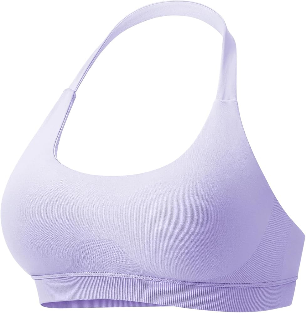 VOYJOY Women Workout Impact Bras Medium Low Support Halter Sports Bras Seamless Open Back Gym Pad... | Amazon (US)