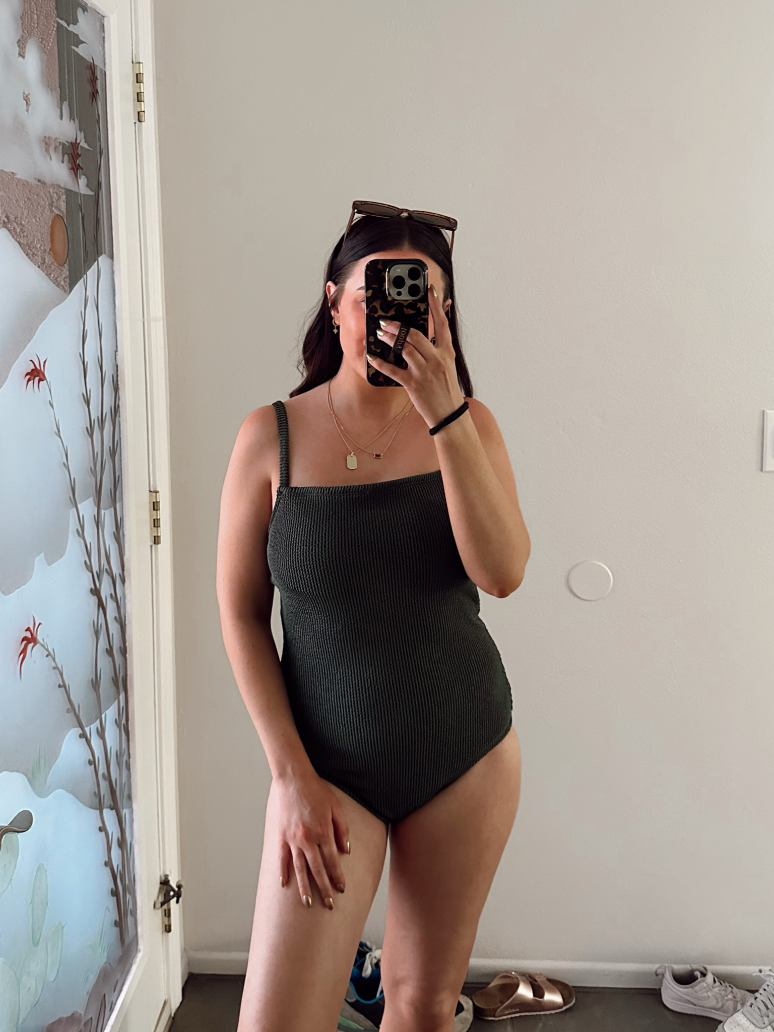 Wearing m in this swimsuit!! Straps are adjustable! 

One piece swimsuit swimwear spring break 

#LTKswim #LTKSeasonal #LTKfindsunder50