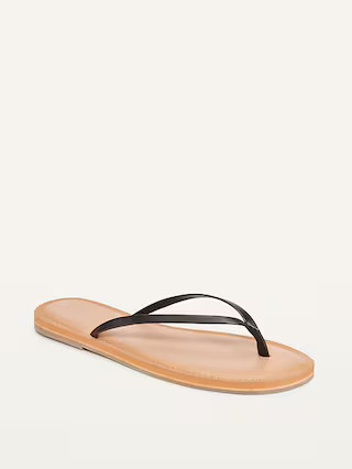 Faux-Leather Capri Sandals for Women | Old Navy (US)