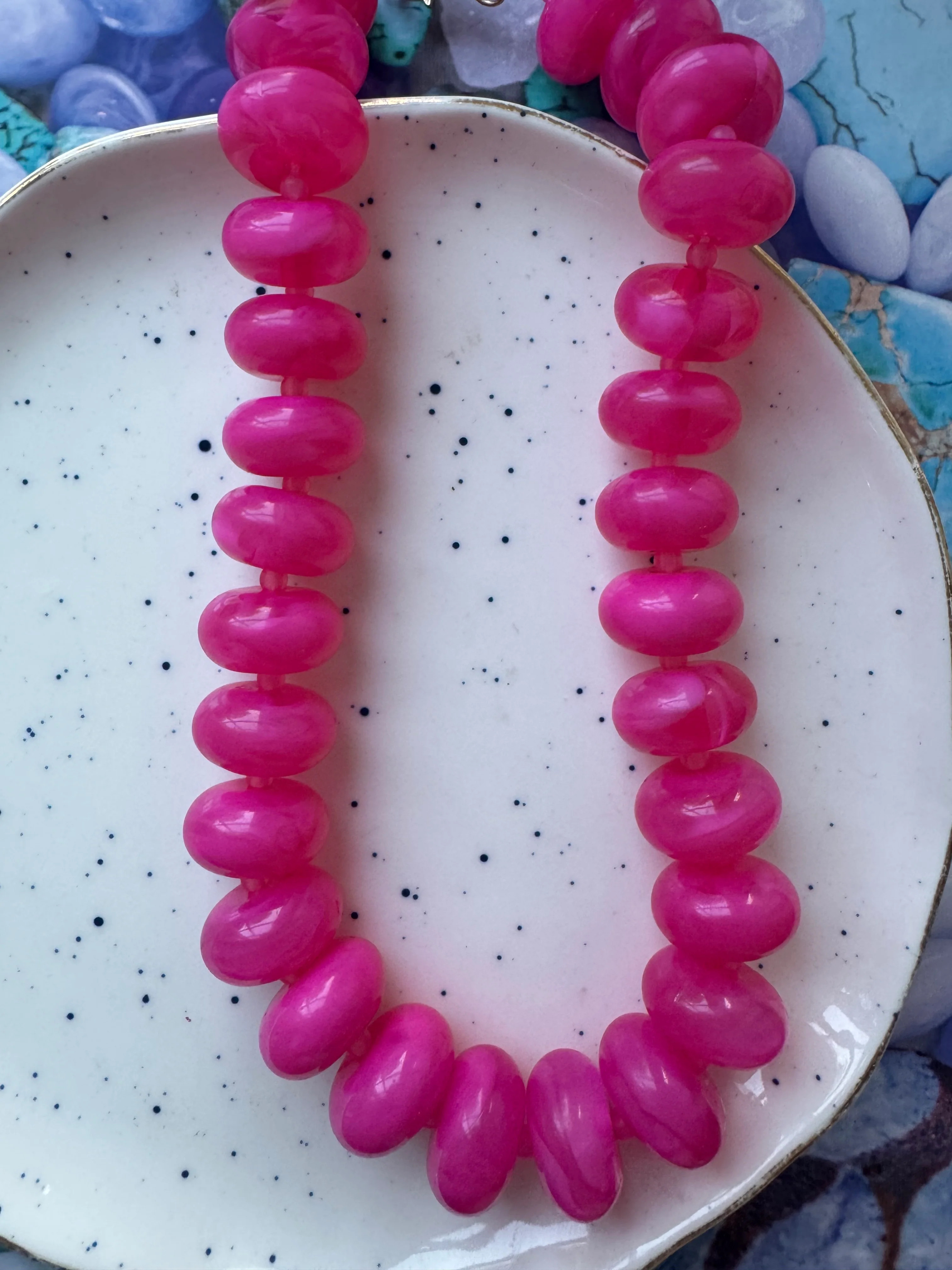 Pre-Sale Hot Pink Statement Necklace (shipping 8/05) | Erin McDermott Jewelry