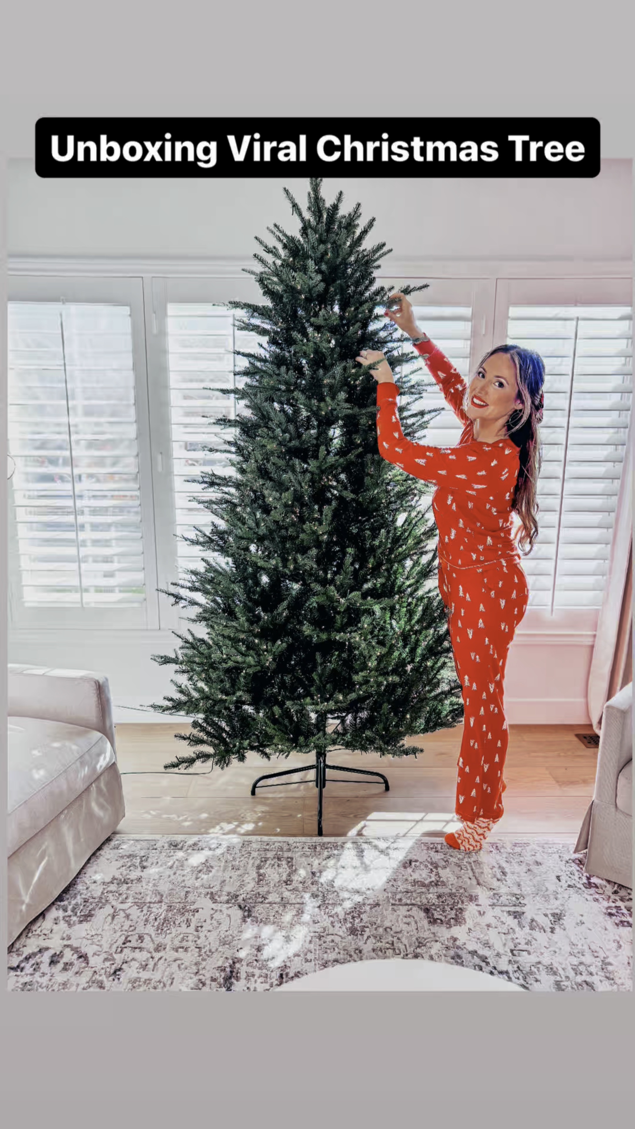 Viral Christmas Tree. Christmas. Christmas decor. Holiday decorating. Home Decor. 

#LTKHoliday #LTKSeasonal #LTKVideo