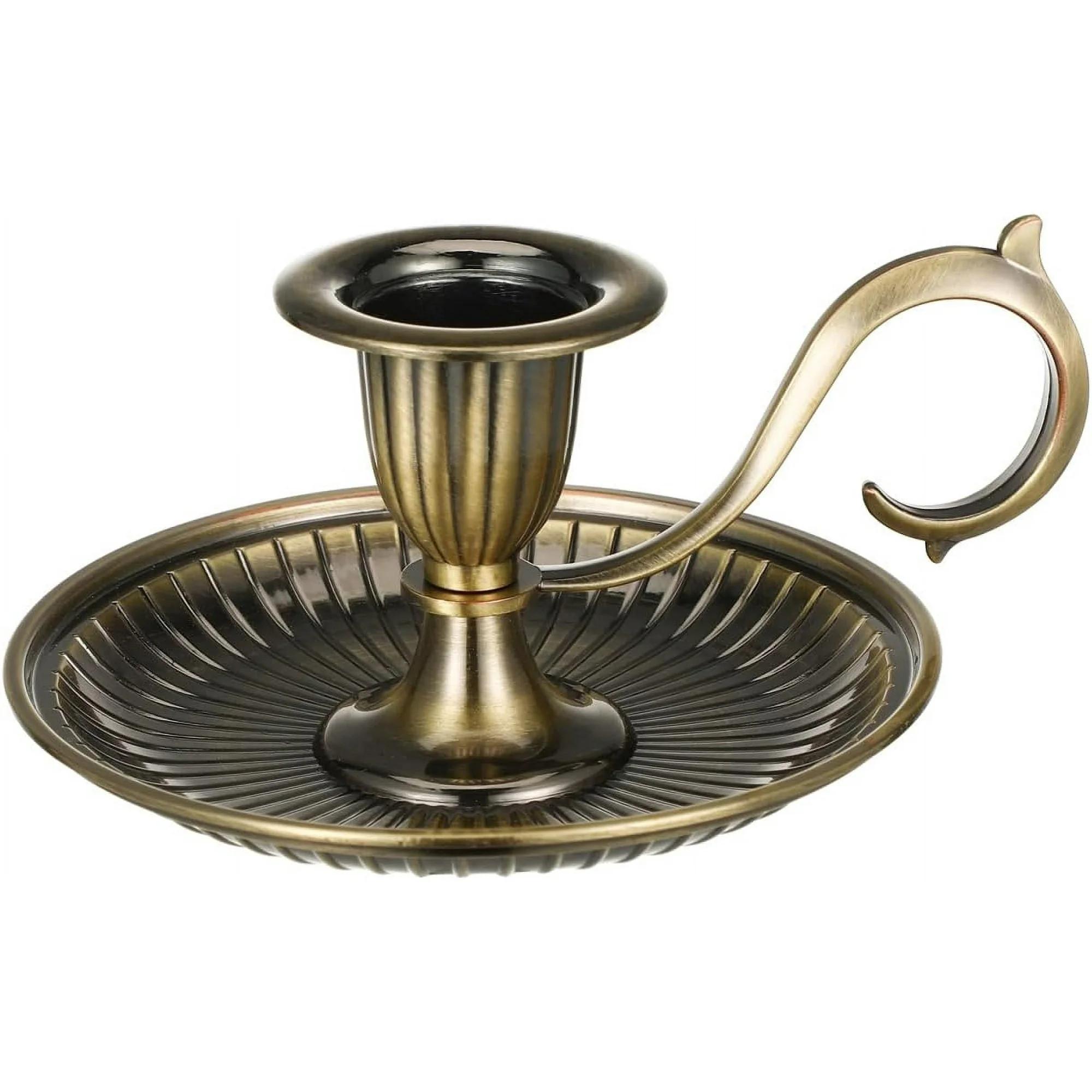 ABPETE Retro Candlestick - Small Zinc Alloy Candle Holder, for Party Wedding Christmas Table Home... | Walmart (US)