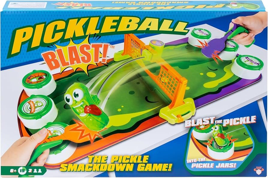 Pickleball Blast - The Pickle Smackdown Game, Players Will Love to Smash the Wildly Wiggling Pick... | Amazon (US)