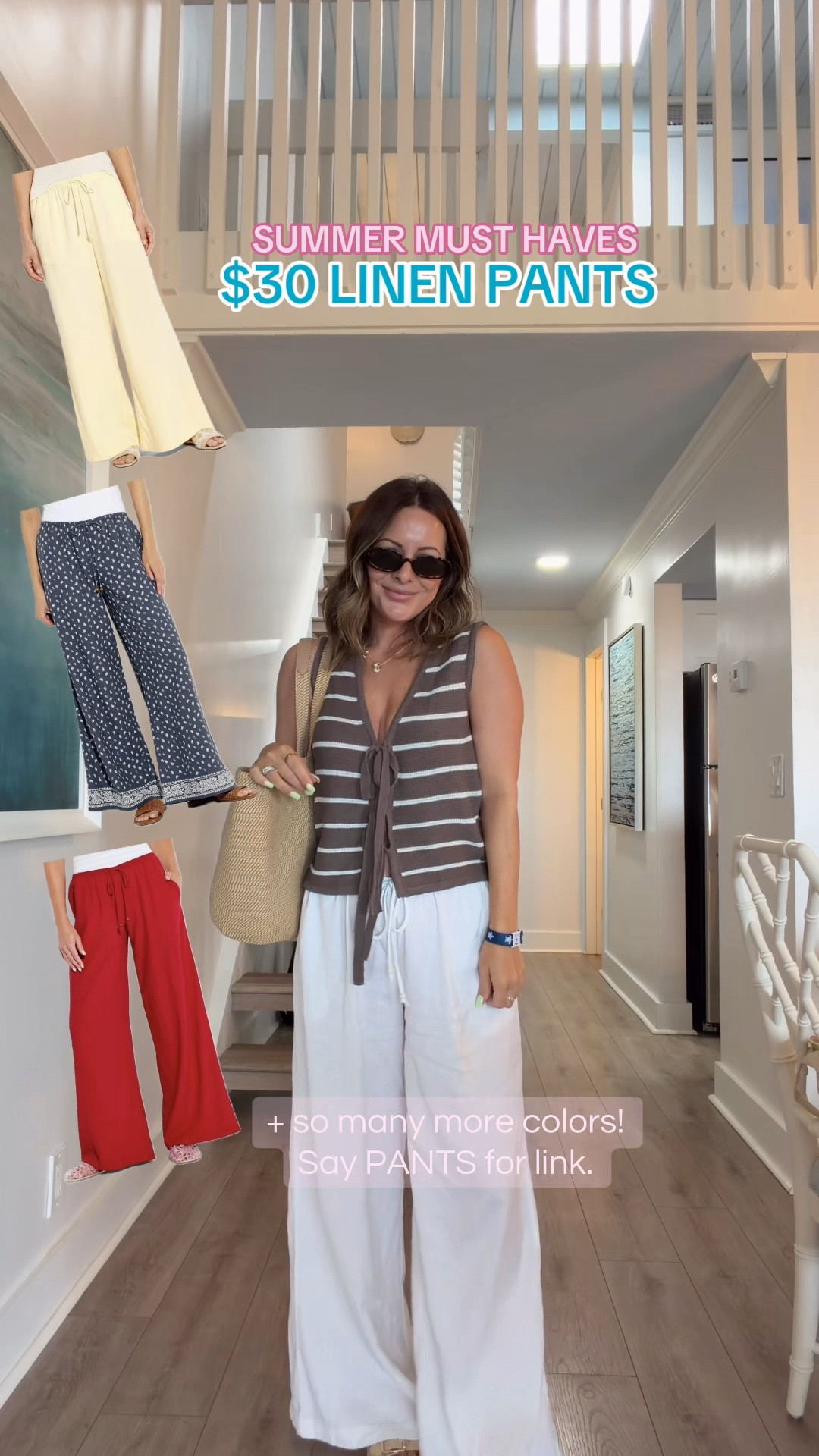 Linen pants — must have this summer, only $30 

#LTKmomlife #LTKTravel #LTKgrwm