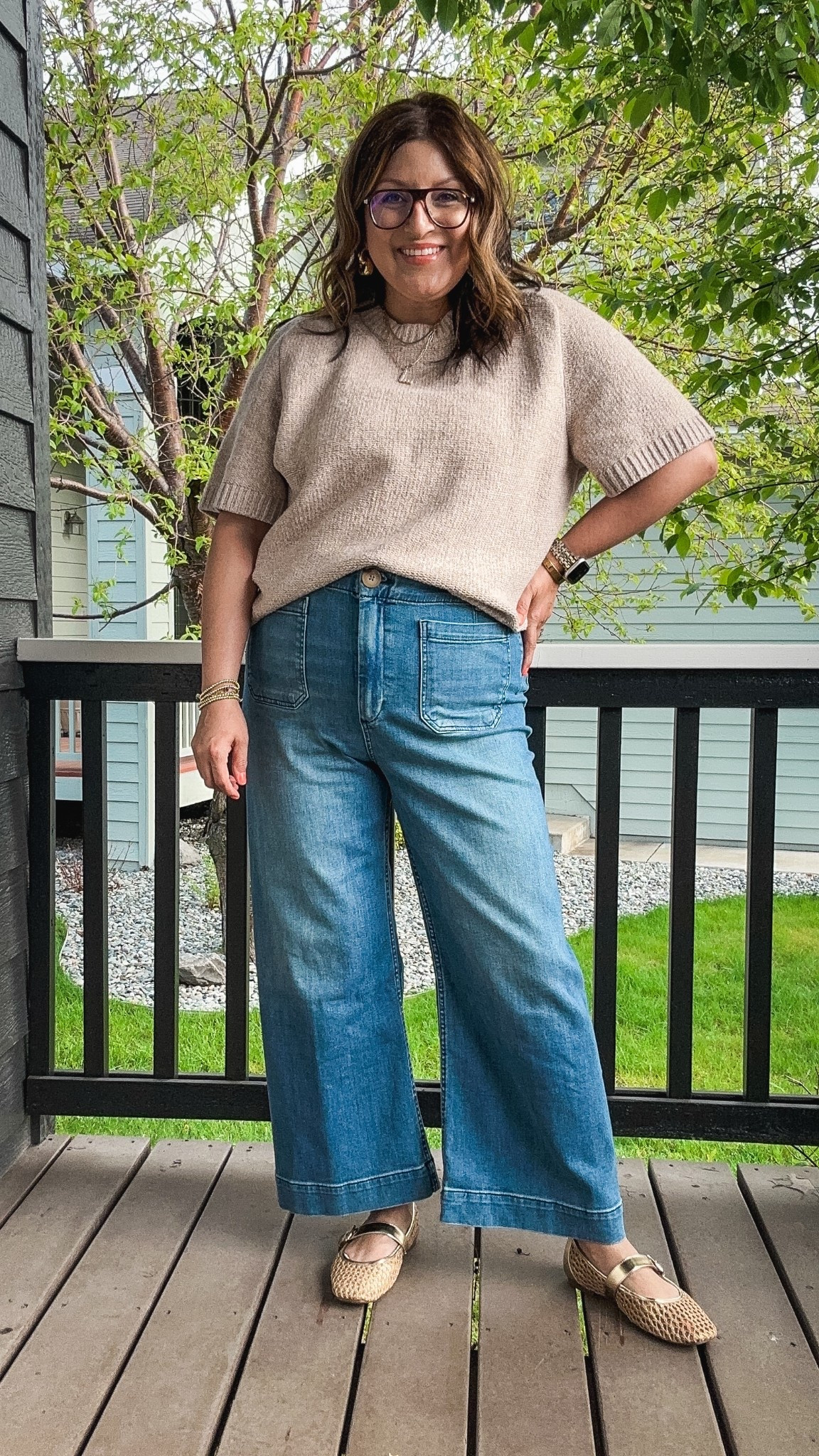 Ootd:
Abercrombie sweater tee (XL)
Anthropologie Collette jeans (32)
Crown Vintage ballet flats

#LTKOver40 #LTKStyleTip #LTKMidsize