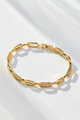 Paperclip Tennis Bracelet | Anthropologie (US)