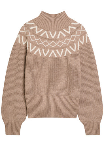 Marcie Fair Isle knit jumper | Harvey Nichols