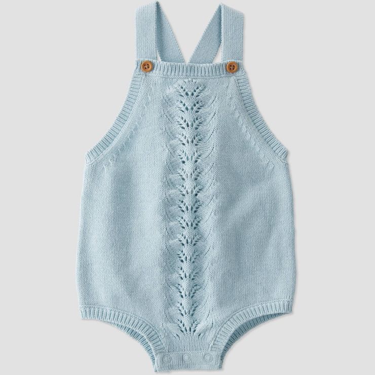 little Planet By Carter's Baby Ridge Bubble Bodysuit - Blue | Target