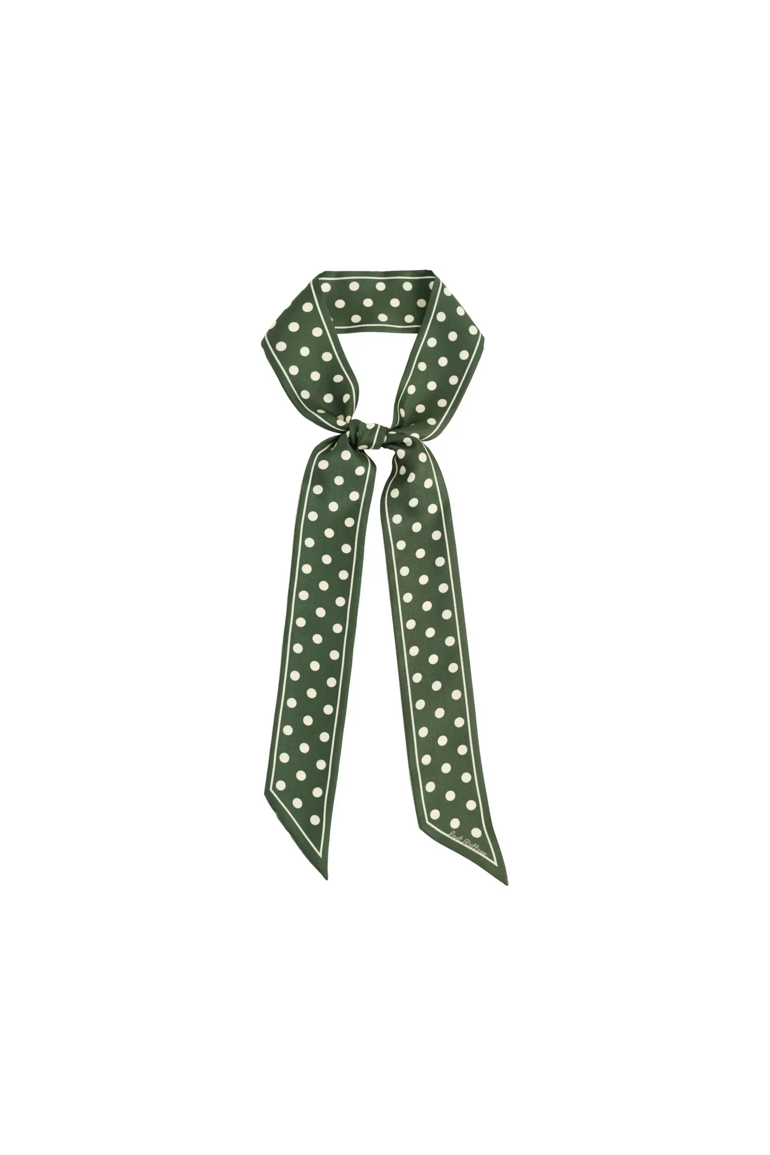 "Retro Polka" Silk Skinny Scarf (Women) | Nordstrom | Nordstrom