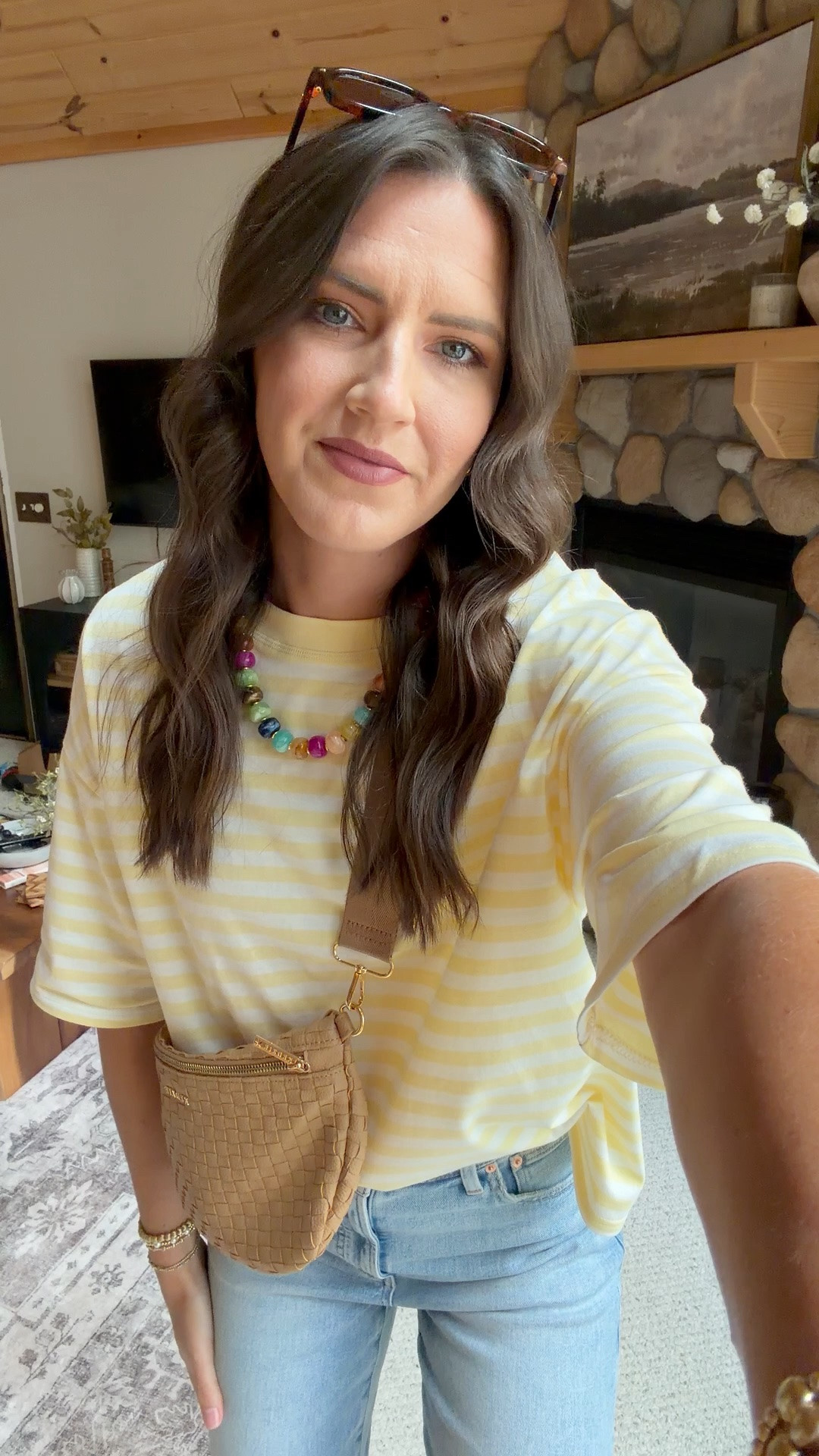 Casual summer style 

Tee - small
Jeans - 27 long