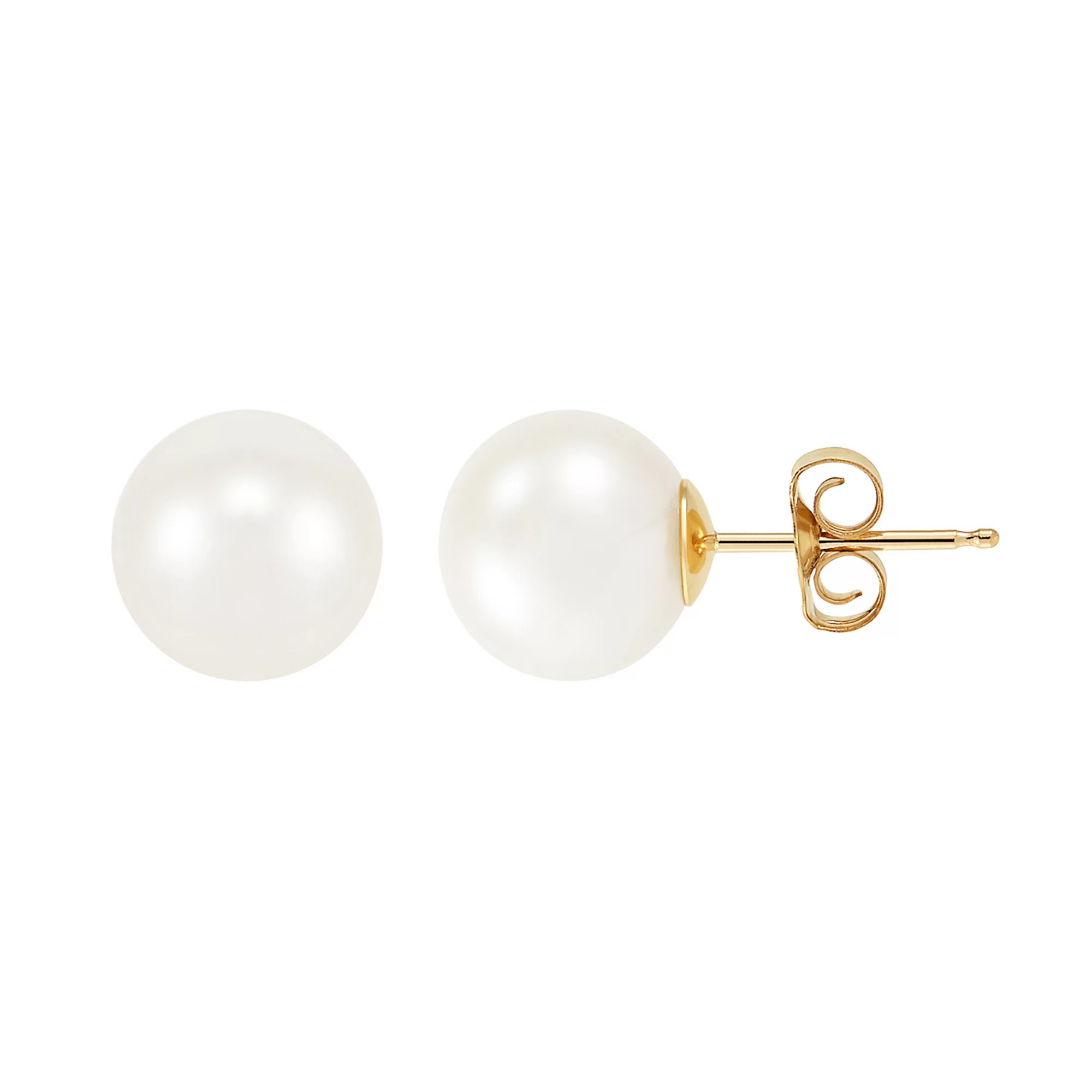 Freshwater by HONORA 10k Gold Freshwater Cultured Pearl Stud Earrings | Kohl's