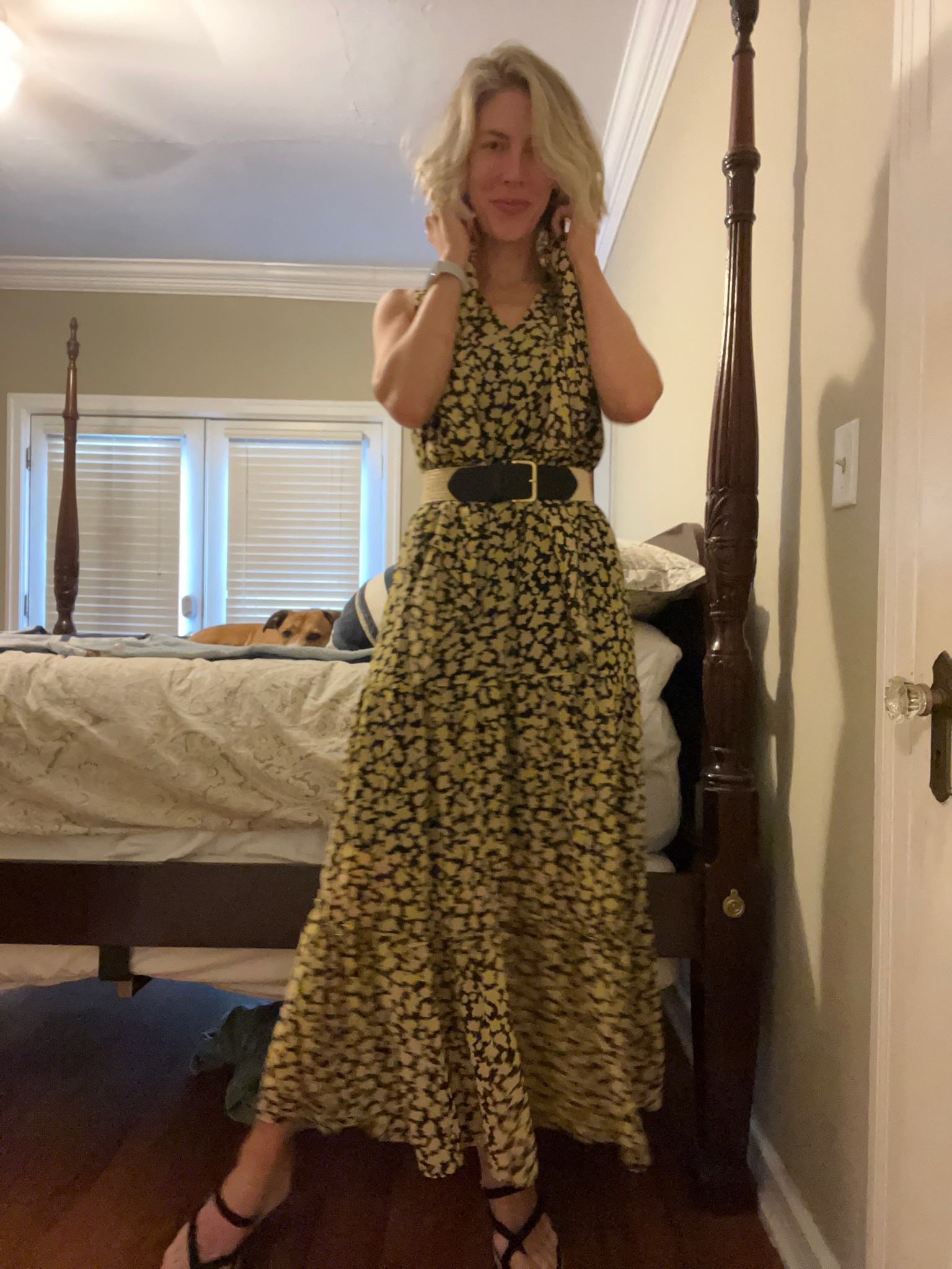 Versatile Summer Dress is Here! This maxi dress can be dressed for work or weekend. This dress is lined and fits TTS. I am wearing a size small but dress and accessories are from Target and Just Fab all under $50. For work I throw a blazer over the top and on the weekend I go without. For reference I am 6 ft tall, size 36A bra, 145lbs. Size up if you’re curvy or have a larger chest. Waist has stretch but the other portions do not. Found and linked similar options from Walmart, Target, and Rent the Runway. Summer dress style. How to wear a maxi dress to the office. Tall work style  

#LTKxWalmart #LTKFindsUnder50 #LTKSummerSales