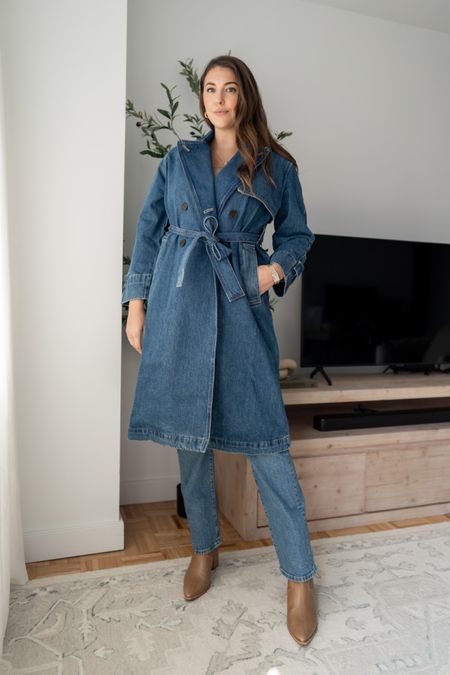 Madewell denim trench coat size M 

Madewell | Madewell sale | denim coat | jean coat | trench coat | size 10 fashion | size 10 | Tall girl outfit | tall girl fashion | midsize fashion size 10 | midsize | tall fashion | tall women | 

#LTKSeasonal #LTKstyletip #LTKSale