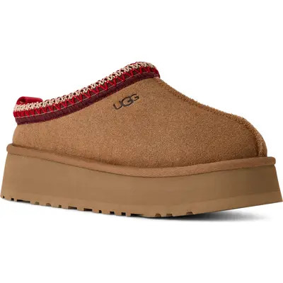 UGG(r) Tazz II Platform Slipper in Chestnut at Nordstrom, Size 6 | Nordstrom