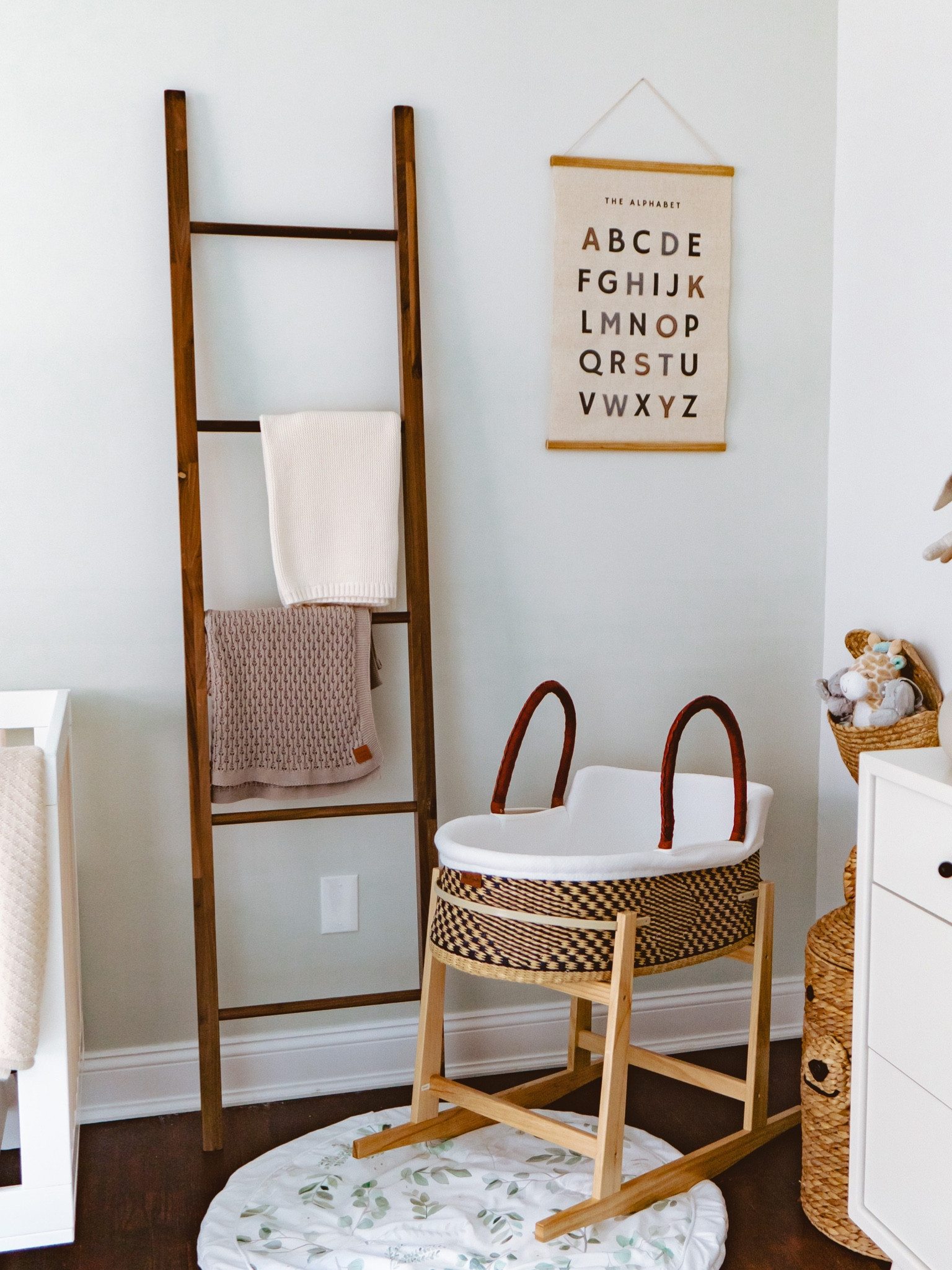 Nursery details. Nursery decor. Gender neutral nursery. Blanket ladder 

#LTKbaby #LTKhome #LTKfamily