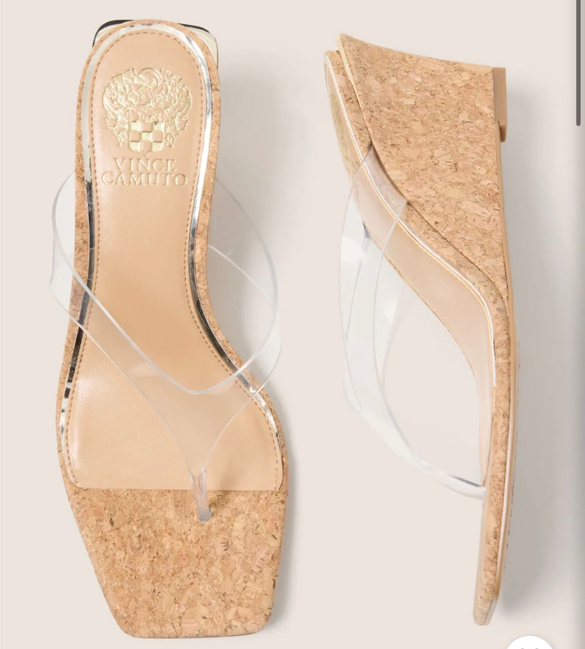 Cork wedge jelly sandals! 

#LTKWedding #LTKTravel #LTKOver40