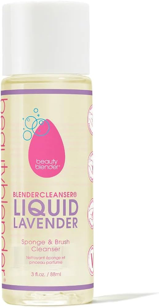 Beautyblender | Blendercleanser Tool Wash | Lavender Purifying Liquid Soap | Sponge, Brush, Makeu... | Amazon (US)