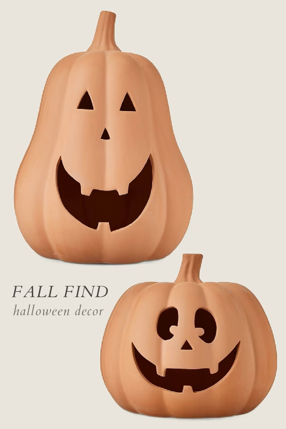 Grab these adorable jack-o-lanterns for an incredible price! These will go fast! seasonal, fall decor, autumn decorations, halloween party, pumpkin, spooky, witch, bat, ghost

#LTKFindsUnder50 #LTKSeasonal #LTKHome